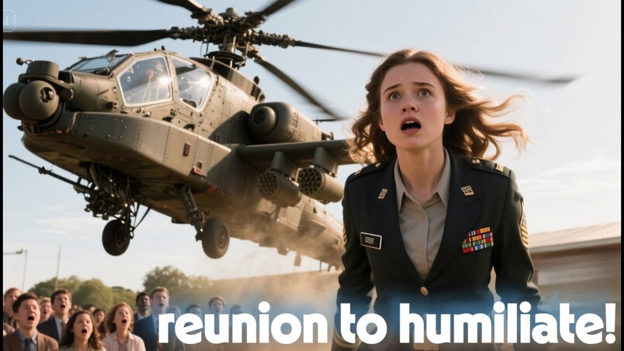 They invited her to the reunion to humiliate her — her Apache arrival instantly changed everything