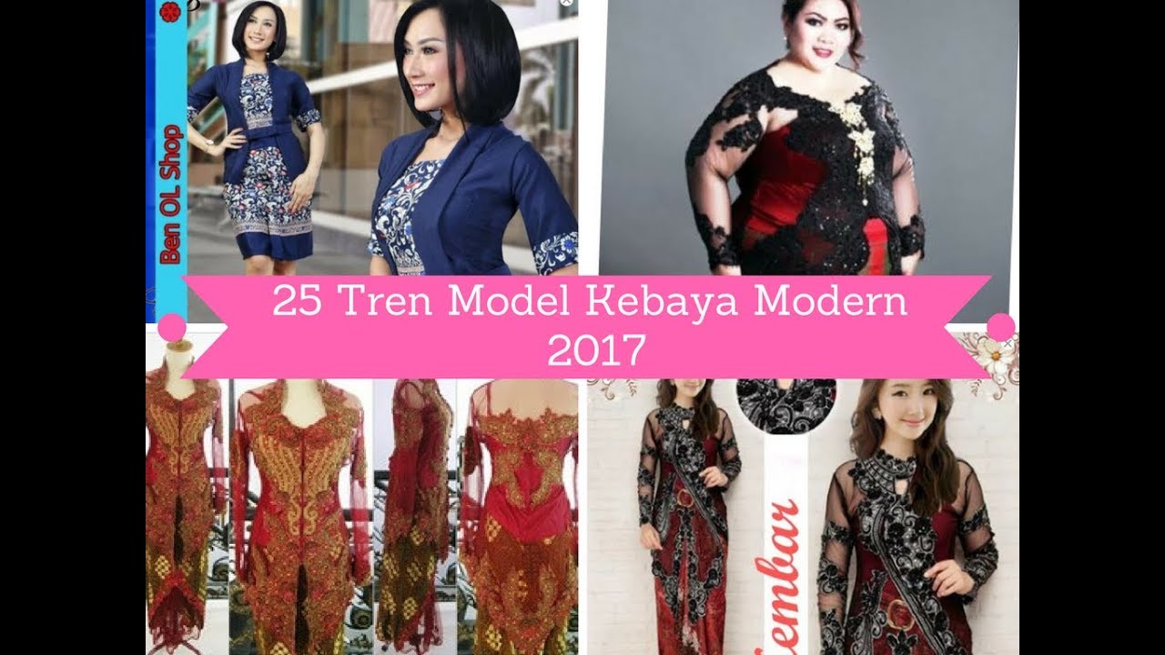 25 Tren Model Baju Kebaya  Modern  Terbaru September 2019 