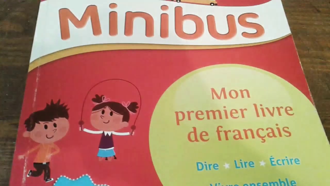 MINIBUS GS MES ACTIVITES POUR PARLER ET APPRENDRE A LIRE 5/6