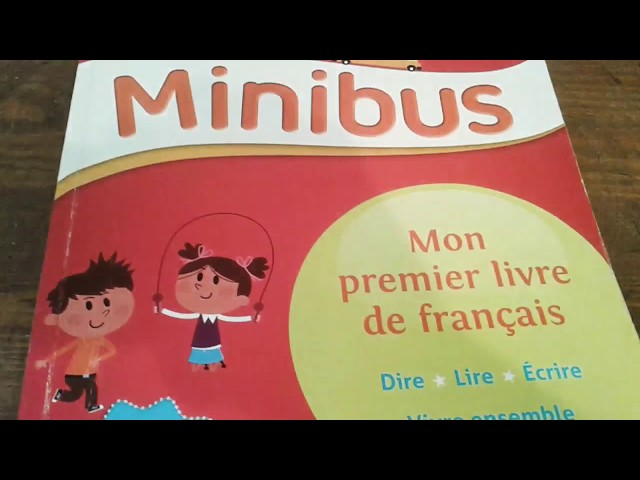 MINIBUS GS MES ACTIVITES POUR PARLER ET APPRENDRE A LIRE 5/6