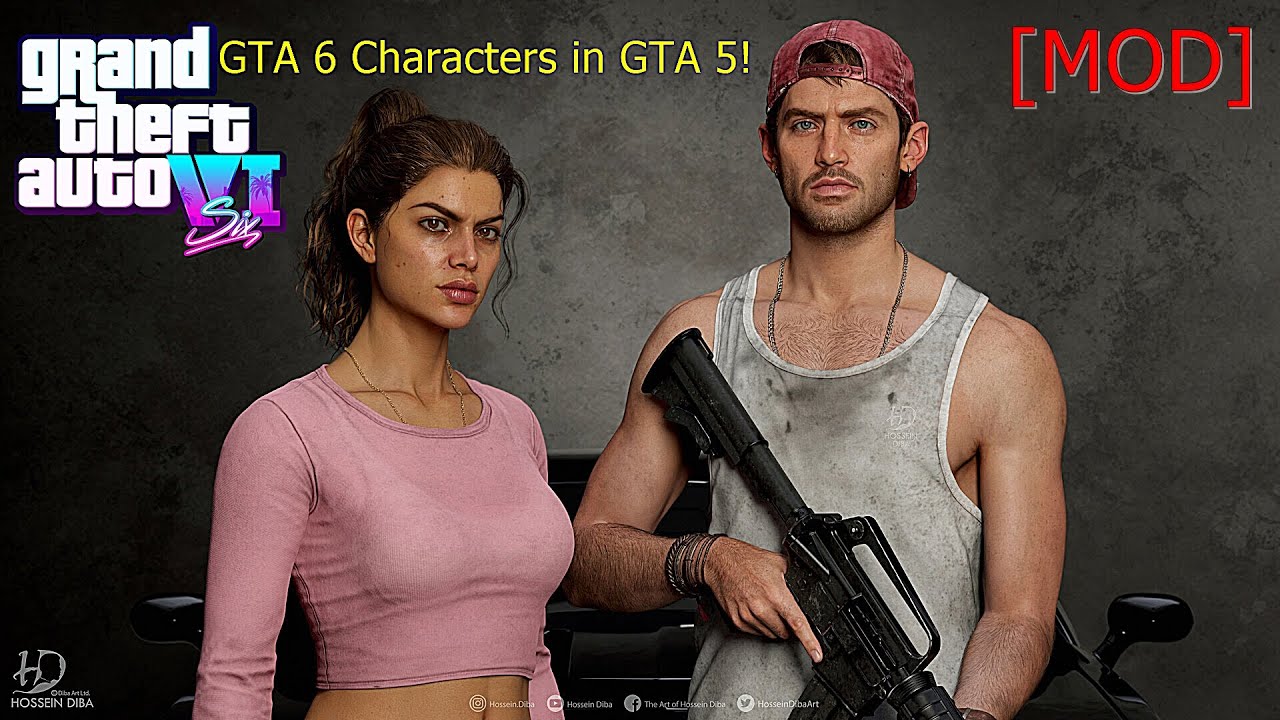 GTA 6 Characters In GTA 5 MOD YouTube Maxresdefault 