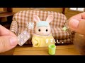 💊おくすり飲める？｜シルバニアファミリー