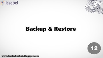 Issabel 12 # Backup & Restore  # LMN Technohub