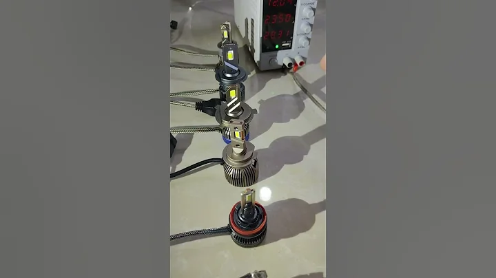 LED Headlight bulb power test