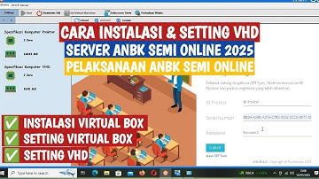 CARA SETTING & INSTAL VHD ANBK OFFLINE 2025