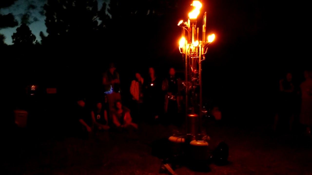 Hate Machine - Propane Fire Instrument - YouTube
