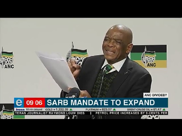 ANC divided on expand mandate Reserve Bank