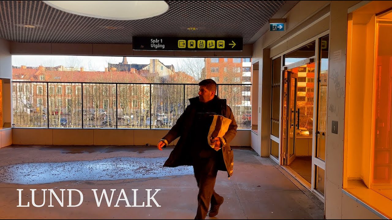 🇸🇪 Lund, Sweden Walking Tour | Afternoon Walk in the Old Town [4K HDR 60fps Binaural ASMR]