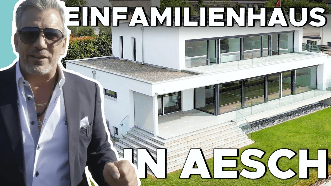 Tour durch moderne Luxus Villa am See in Aesch bei Luzern / Schweiz | Luxury Real Estate Switzerland