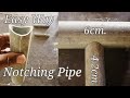 Notching Pipe Without Notching Machine ( small to BIG) tagalog tutorial