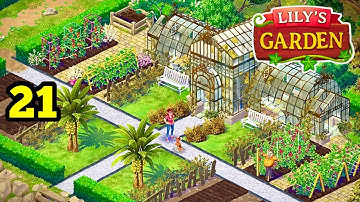Lily’s Garden 🪴 Design & Match. Part 21. Gameplay Walkthrough (iOS, Android)