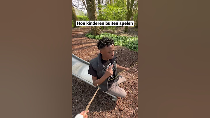 Hoe kinderen buiten spelen 😂