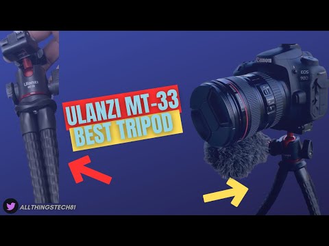 Best Flexible Tripod For Cameras and Smartphones - Ulanzi MT-33
