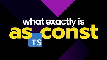 as const is a very powerful and interesting feature in TypeScript
