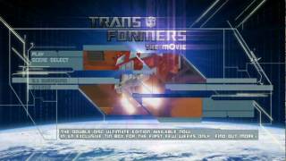 Transformers The Movie Special Edition Uk Dvd Menu