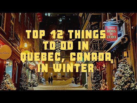 Video: Ghid pentru sezonul de schi din Quebec (defalcare pe lună)