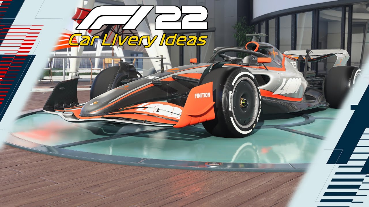 5 Car Livery Ideas F1 2022 [ PART 9 ] Color Codes in the description