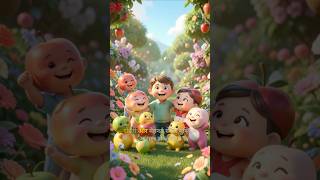 🍎फलों की जादुई दुनिया/Magical World of Fruits ✨#cartoon #viral #funny #fruit #shorts