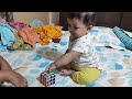 Rubik&#39;s cube - Solved by my 6 month old kiddu