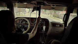 Rowing Gears In A Peterbilt 379 On US 219