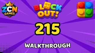 Block Out Level 215 Walkthrough | Full Solution