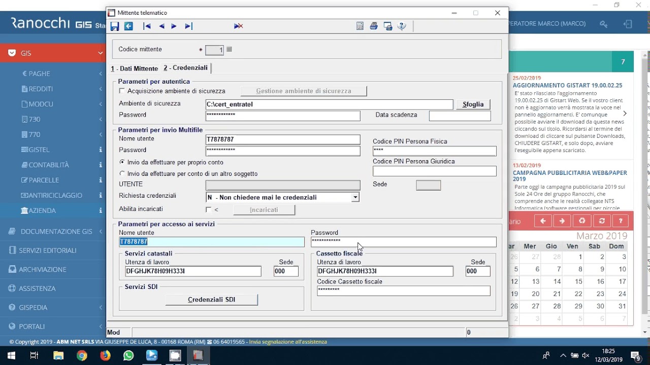 SCARICARE AGGIORNAMENTO SOFTWARE ENTRATEL