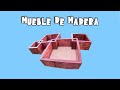 Cómo hacer un mueble de madera |Creatividades de Fher