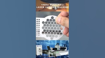Máy cắt Laser Fiber 1500w cắt tấm kim loại quá đẹp