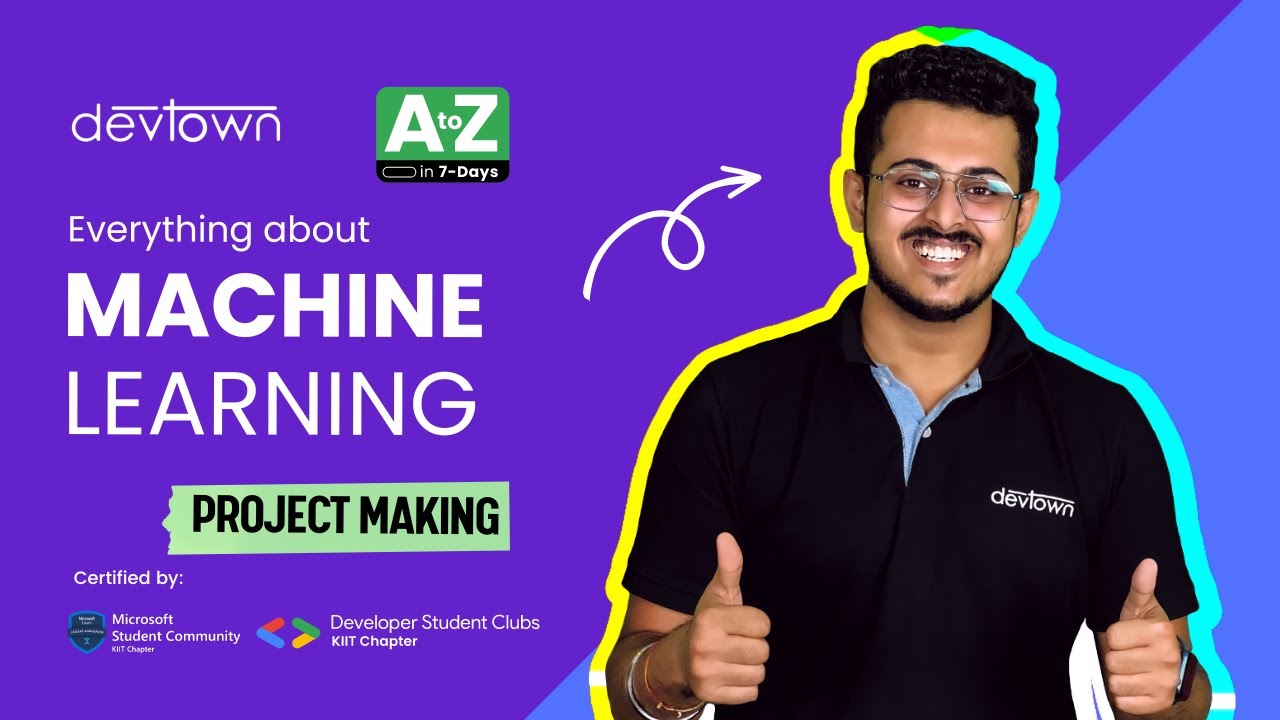 PROJECT MAKING | All you need to know about MACHINE LEARNING - YouTube