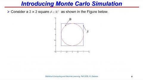 Lecture 25 - Monte Carlo Methods