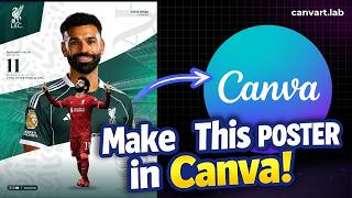 POSTER DESIGN TUTORIAL IN CANVA | EASY & ELEGANT