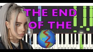 Billie Eilish.The End Of The World. Synthesia.