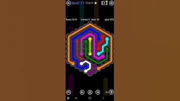 How To Solve Flow Free Hexes 11x11 Mania Level 11 Board Walk Through Solution Walkthrough