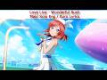 Wonderful Rush (Maki Solo) - Eng/Rom Color-Coded Lyrics - μ's