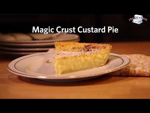 Magic Crust Custard Pie