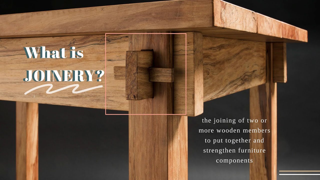 The Art of Joinery YouTube