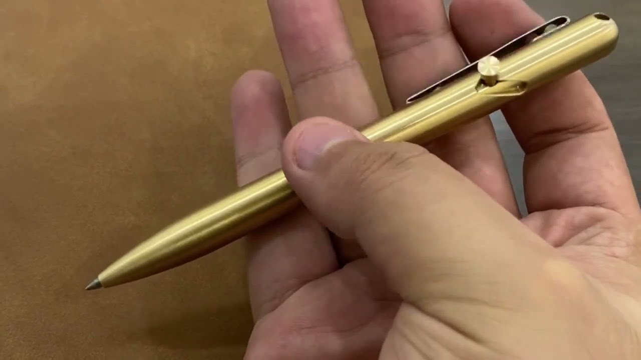  SMOOTHERPRO Solid Brass Bolt Action Pen Compatible