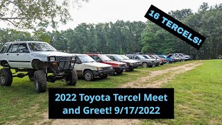 2022 Toyota Tercel Meet and Greet - Car walk-around.