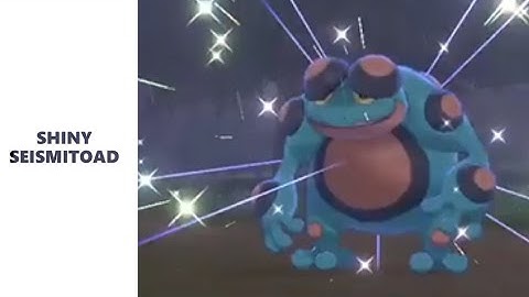 WILD SHINY SEISMITOAD 2551 ENCOUNTERS | Pokemon Sword