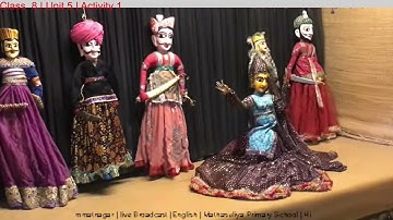 Class 8| Unit 5| Activity 1| English learning | Mathasuliya Primary School, Hiren Maheta