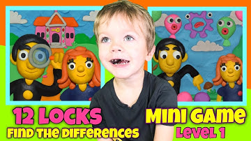 12 Locks Find The Differences - Mini Games #1