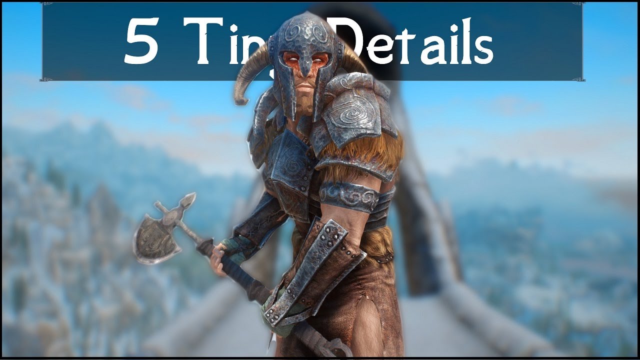 Skyrim - ✨5✨ Tiny Details You STILL HAVE Missed (Skyrim Anniversary Edition)