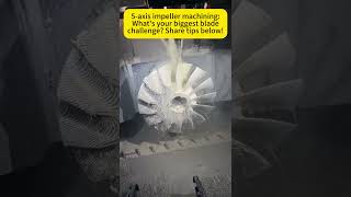 KESU GROUP 5 Axis Simultaneous Machining of Integral Impeller Parts