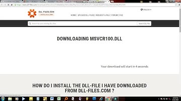 How to fix msvcr100.dll error  pes 2017