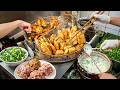 Amazing Chinese Street Stall: Mega Deep-Fried Snacks Cooking | Street Food China Live