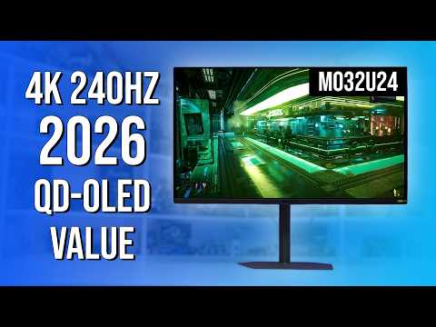 The Best Value 2026 4K QD-OLED - Gigabyte MO32U24 Review