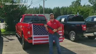 Sports Performance Alabama Ford dealership offers Bible, American flag, 12-gauge shotgun in promotional campaign