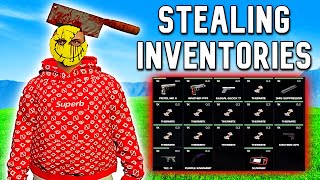 Stealing Inventories from SALTY Gang Members... GTA RP Trolling