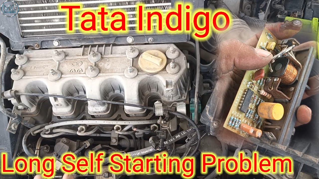 Tata Indigo Starting Problem#Indigo Long Self Starting Problem?#टाटा इंडिगो लॉन्ग सेल्फ ले रही है??