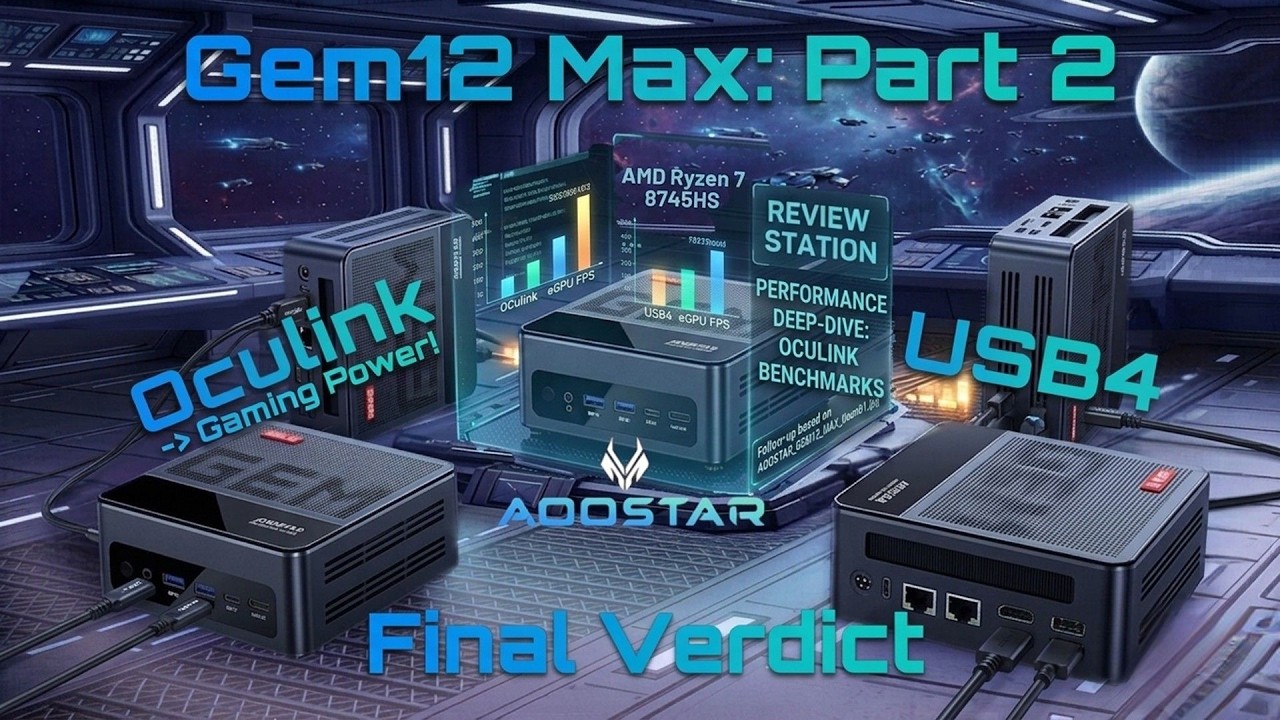 AOOSTAR GEM12 MAX Under the Microscope Part 2 – FINAL VERDICT - Is